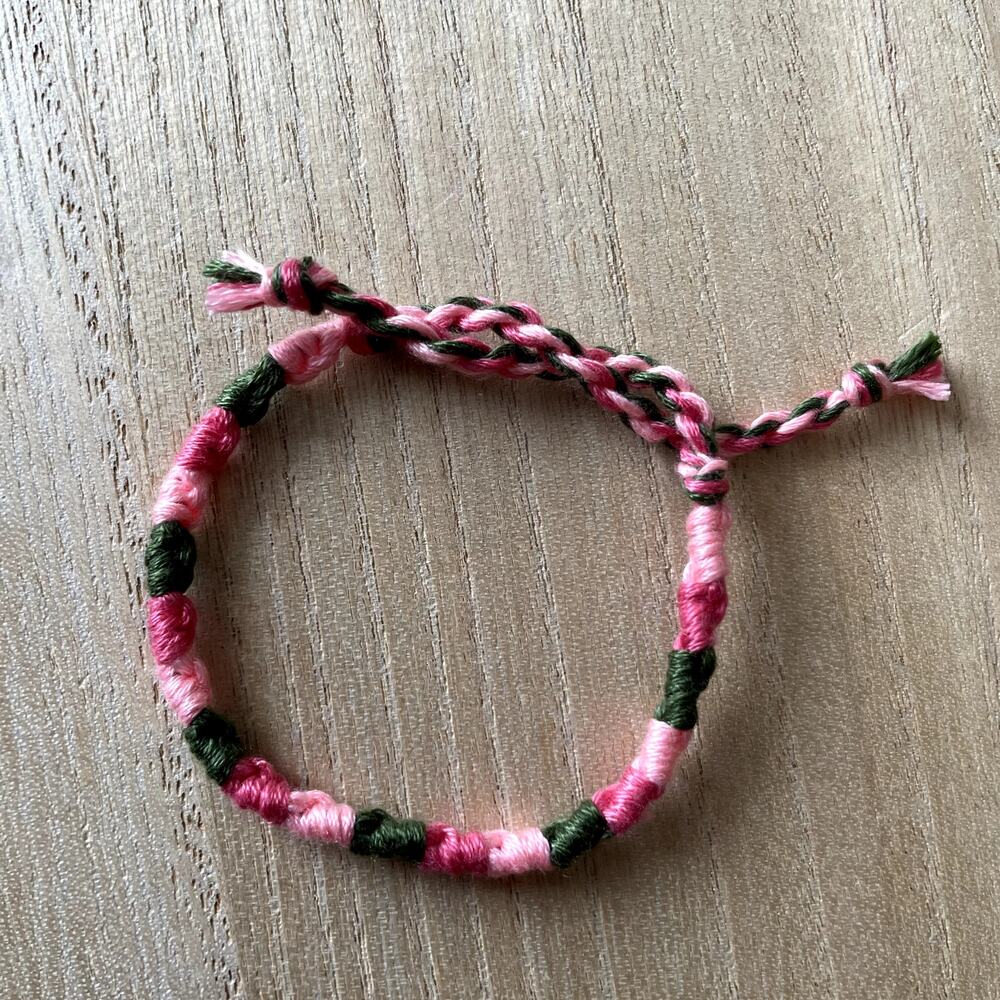 Faustina Bracelet anklet trendy comfortable tie embroidery thread woven‎ gift